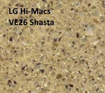 Акриловый камень LG Hi-Macs VE26 Shasta